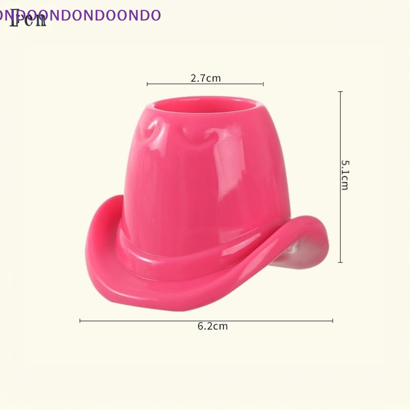 Wine Beer Hat - แก้วไวน์รูปหมวกคาวบอยที่ทนทาน ใช้ซ้ำได้ เหมาะสำหรับใส่เบียร์ น้ำผลไม้ ใช้ในบ้าน งานแต่งงาน