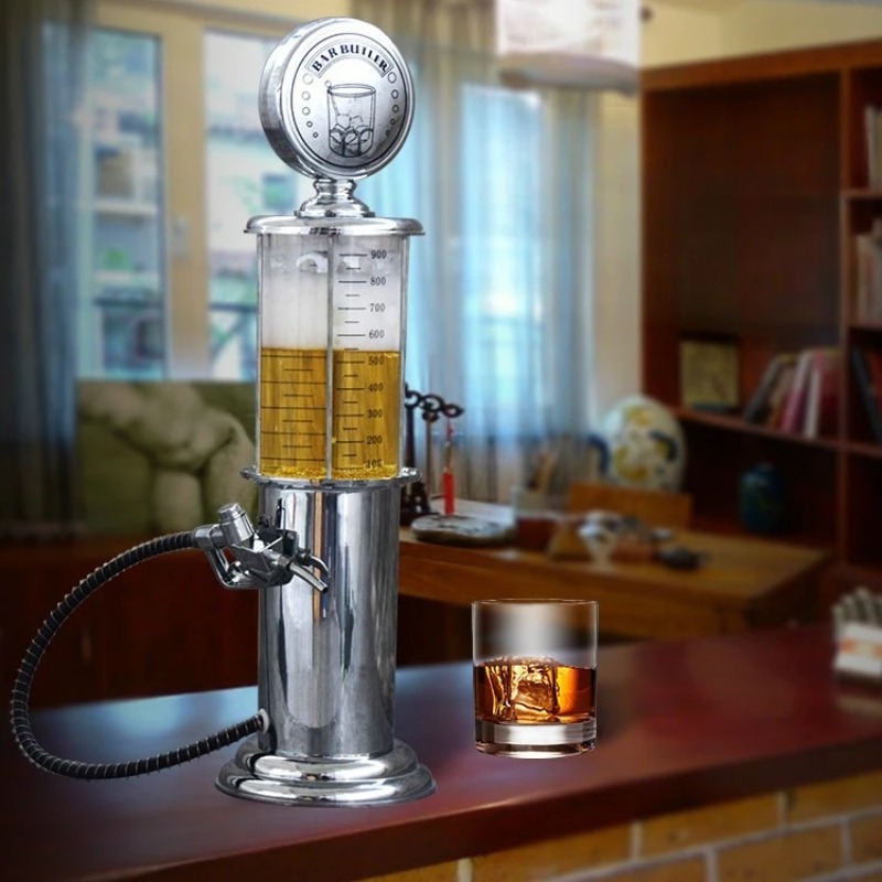 Wine Draft Beer - เครื่องจ่ายไวน์แบบตั้งโต๊ะทรงปั๊มน้ำมัน หัวจ่ายเดี่ยว สำหรับเสิร์ฟเบียร์สด