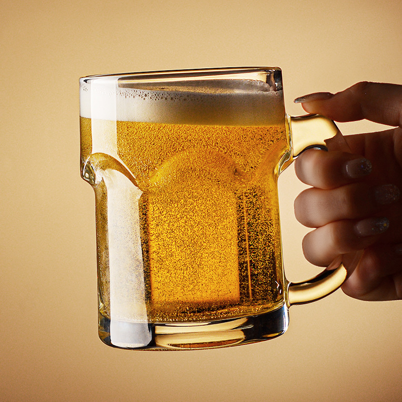 แก้วเบียร์ทรงบ้านพร้อมหูจับ แก - Wine Draft Beer บทวิจารณ์และราคา
